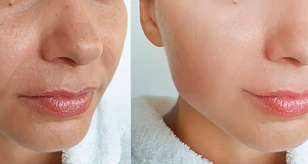 Antes y después del dermaplaning – Resultados reales